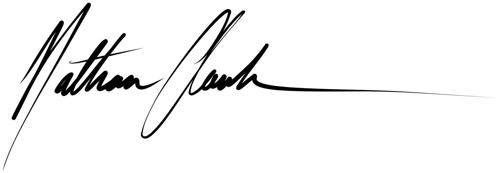 Nathan Clark signature
